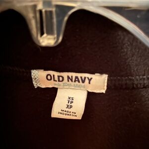 Old Navy black vest XS